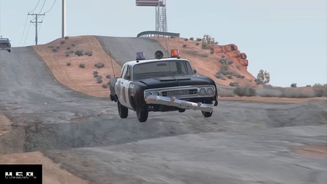 BeamNG Drive-police Race