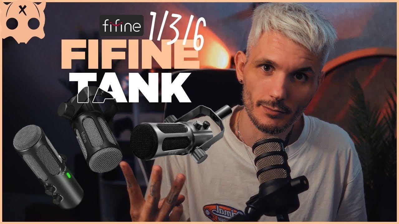 FIFINE TANK 1 , 3 , 6 Обзор / Какой микрофон для стрима выбрать ? смотреть онлайн
