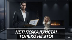 «Я ДАЮ ТЕБЕ РАЗВОД К ПЯТНИЦЕ!» — СКАЗАЛ Я. ОНА ДОЛЖНА БЫЛА РАДОВАТЬСЯ, НО ВМЕСТО ЭТОГО ЗАКРИЧАЛА