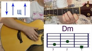 Гитара с нуля - ( урок 1 ) ритмический рисунок ( бой номер 1 ) и первые аккорды Звезда по имени