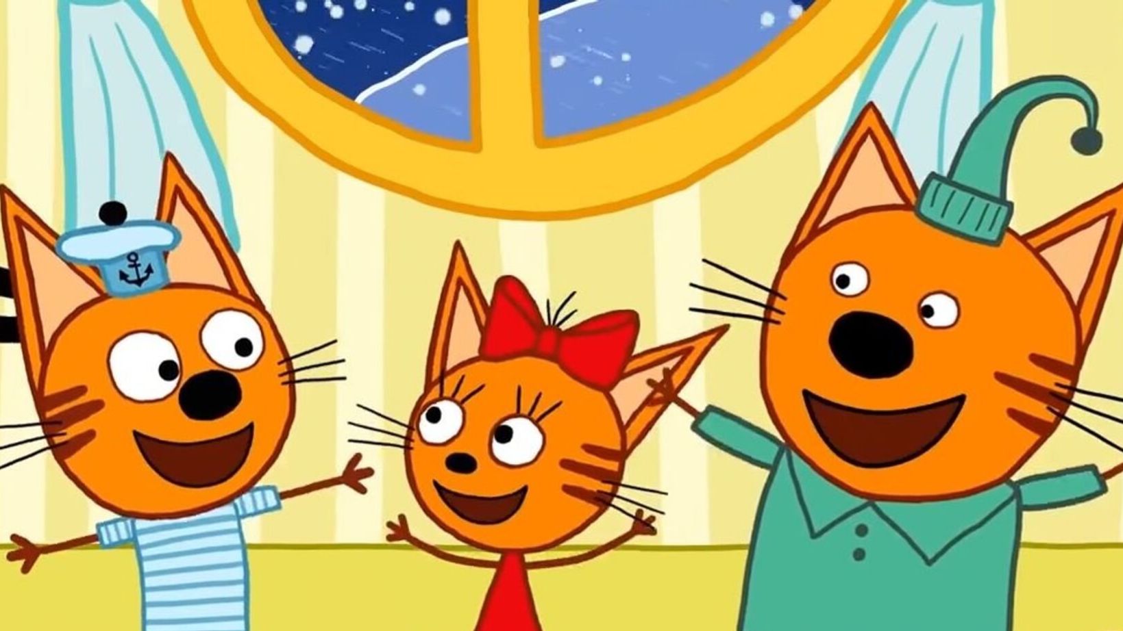 ТРИ КОТА - РАЗВИВАЮЩИЕ ИГРЫ ТРИ КОТА - ТРИ КОТА МУЛЬТИКИ ДЛЯ МАЛЫШЕЙ смотреть онлайн