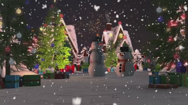 Новогодний футаж - с Новым Годом!