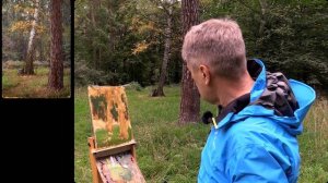 Пленэр в облачную погоду