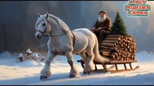 В ЛЕСУ РОДИЛАСЬ ЁЛОЧКА - МЕДВЕДЬ ПОЁТ ёлки aimusic музыка медведь балалайка анимация