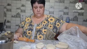 готовлю ВКУСНЫЕ ПИРОЖКИ с картошкой квашеной капустой и жареным луком.