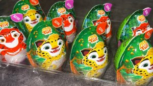 ШОКОЛАДНЫЕ ЯЙЦА🍫 киндер сюрприз, Лео и Тиг