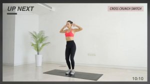 📹 20-минутная кардио-тренировка для всего тела, сжигающая жир (без прыжков, приседаний и выпадов)