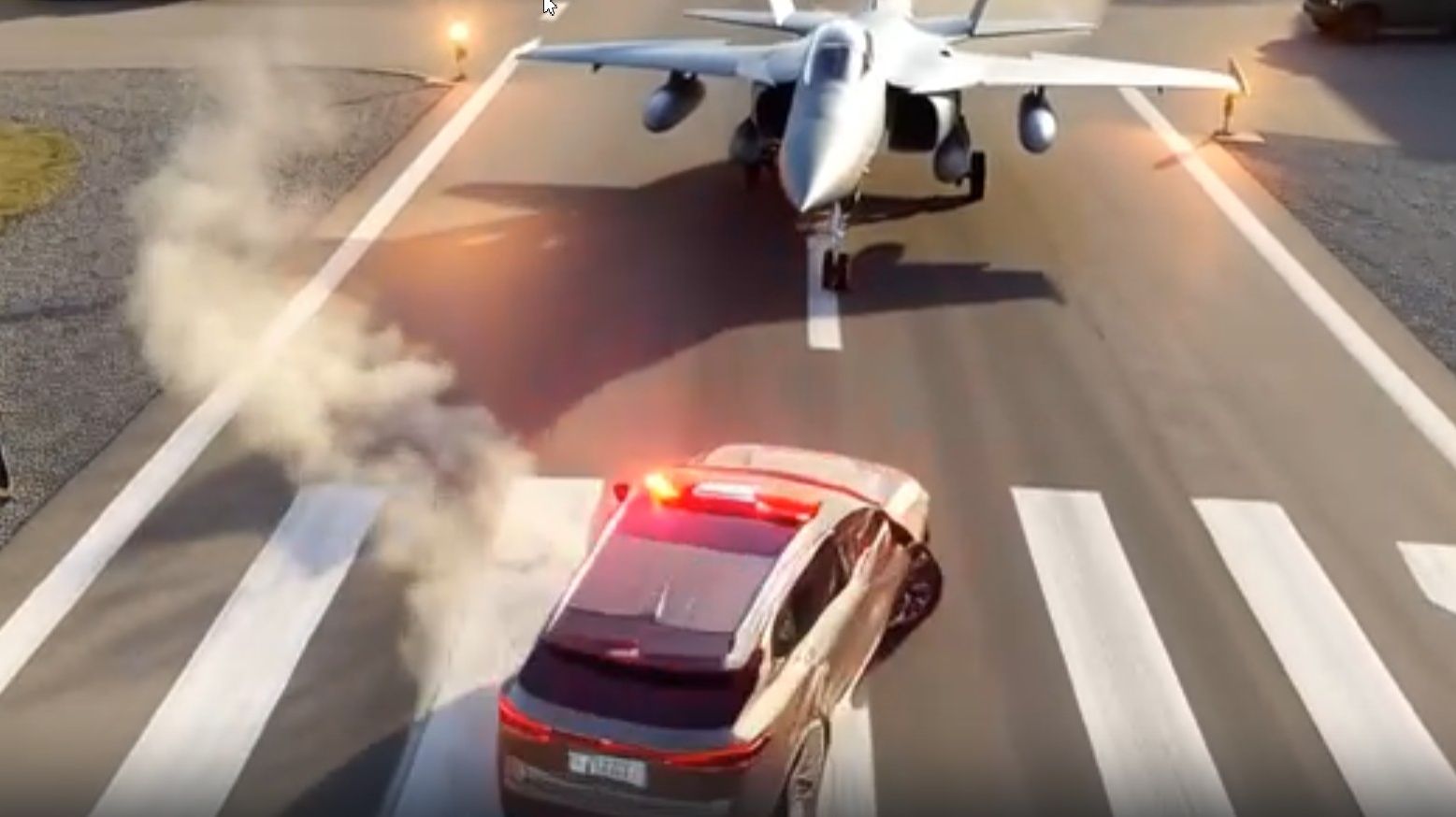 Истребитель и автомобиль смотреть онлайн