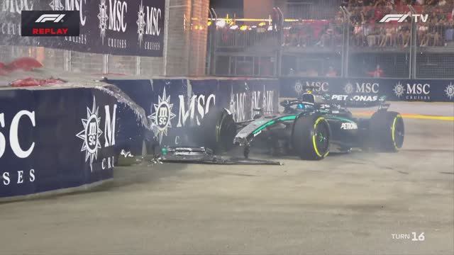 Формула 1. Гран-при Сингапура (этап 18) - 2 практика