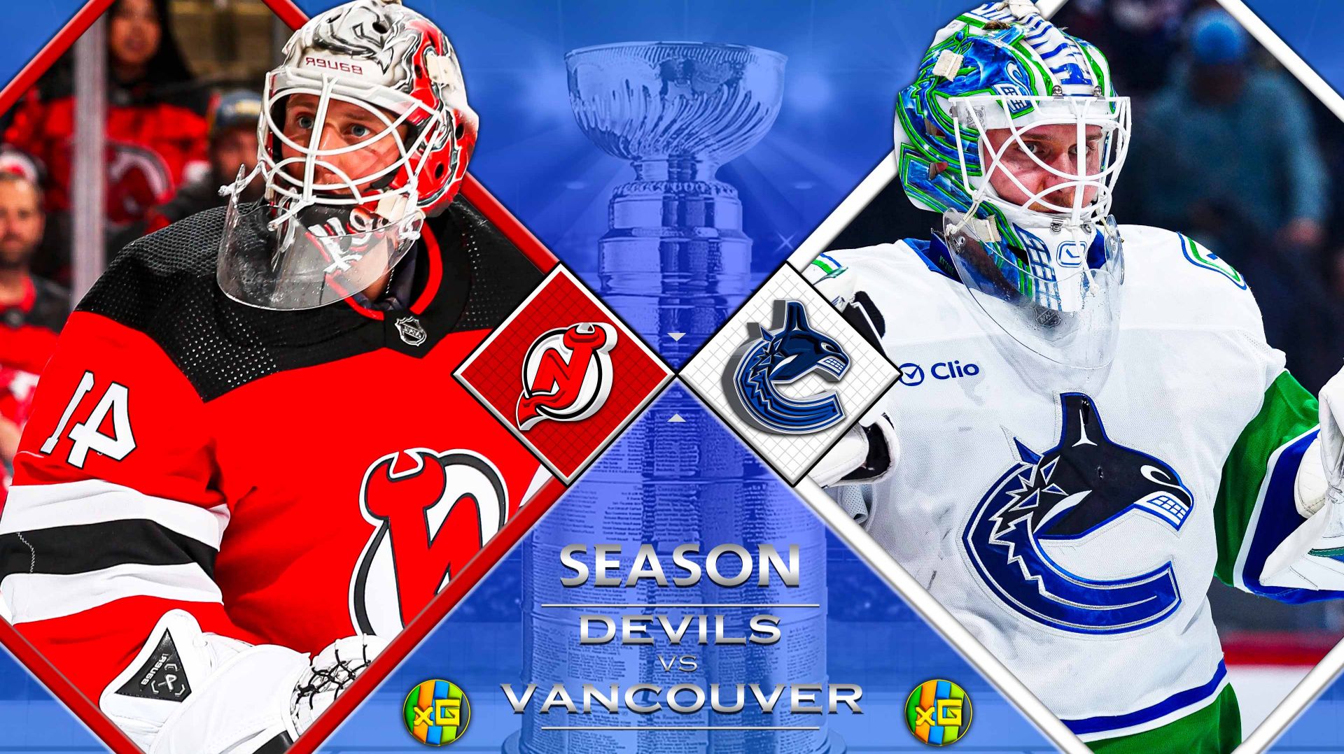 Нью‑Джерси - Ванкувер | НХЛ | 14.12.2025 | Прямая трансляция | xG смотреть онлайн