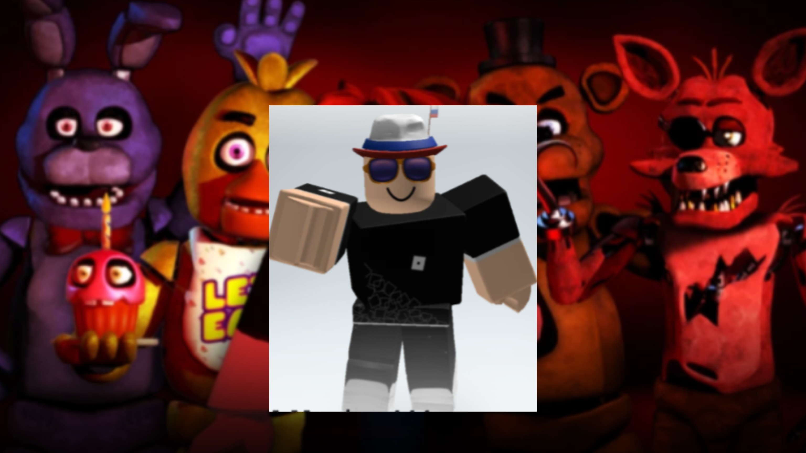 FNAF PEOPLE-Фнаф 1-ROBLOX смотреть онлайн