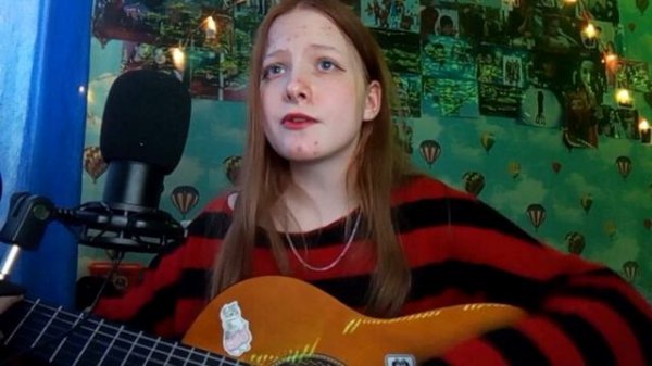 Бобр - Slava Skripka (cover/кавер под гитару - Рафаэлька, raphaelka, raphael_ka_a)