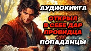 Аудиокнига ПОПАДАНЦЫ: ОТКРЫЛ В СЕБЕ ДАР ПРОВИДЦА