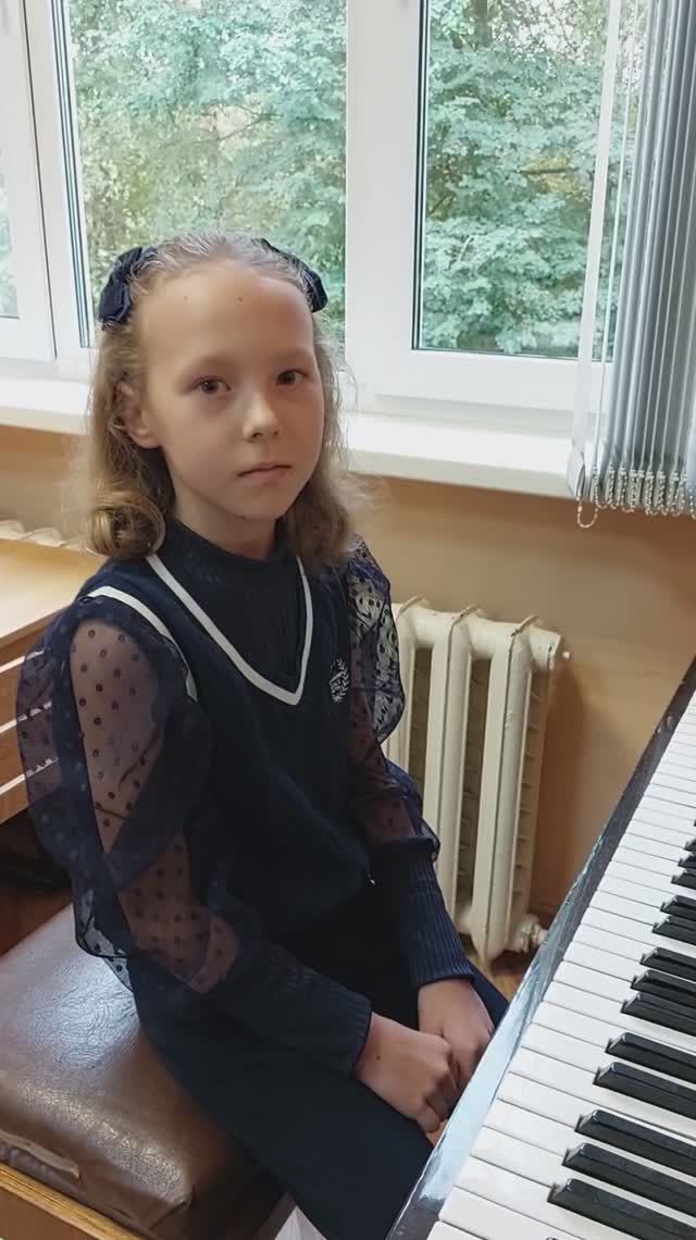 Сольф. №325 из сб.Калм. и Фр. Волкова Дарья 4кл.