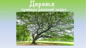 8 кл. Деревья. Знакомство (без вероятностей). Примеры решений типовых задач