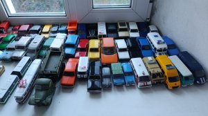 коллекция Масштабных моделей автомобилей и грузовиков СССР