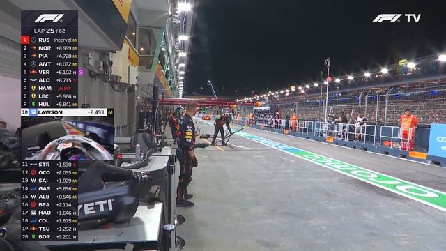 Формула 1. Гран-при Сингапура (этап 18) - гонка