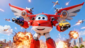 МАШИНЫ и САМОЛЁТЫ 🚗✈️➡️🤖 Трансформеры собрали ГИГАНТСКОГО РОБОТА!