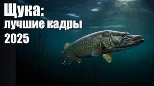 СНЯЛ ЩУКУ ПОДО ЛЬДОМ! Лучшие подводные кадры зимы 2025