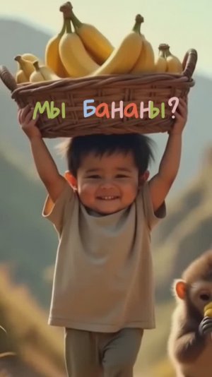 Люди это бананы?😱
