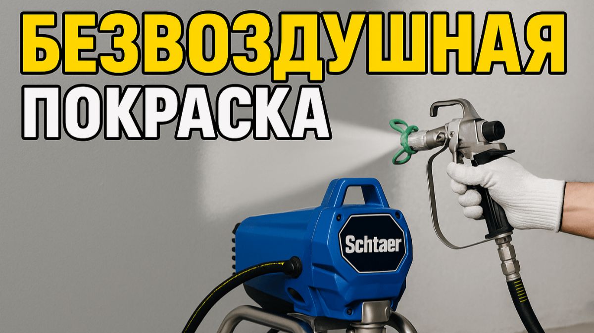 Презентация маеханизированного нанесения краски и шпаклевки аппаратами Schtaer и Yokiji | 220Луганск