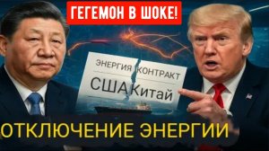 Китай ОТМЕНЯЕТ все энергетические контракты с США, что приводит к крупнейшему обвалу экспорта нефти.