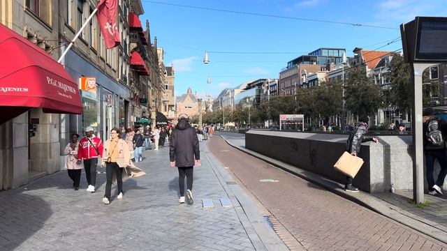 🌍Прогулка по Амстердаму Нидерланды город каналов архитектуры и уличной жизни✨ смотреть онлайн
