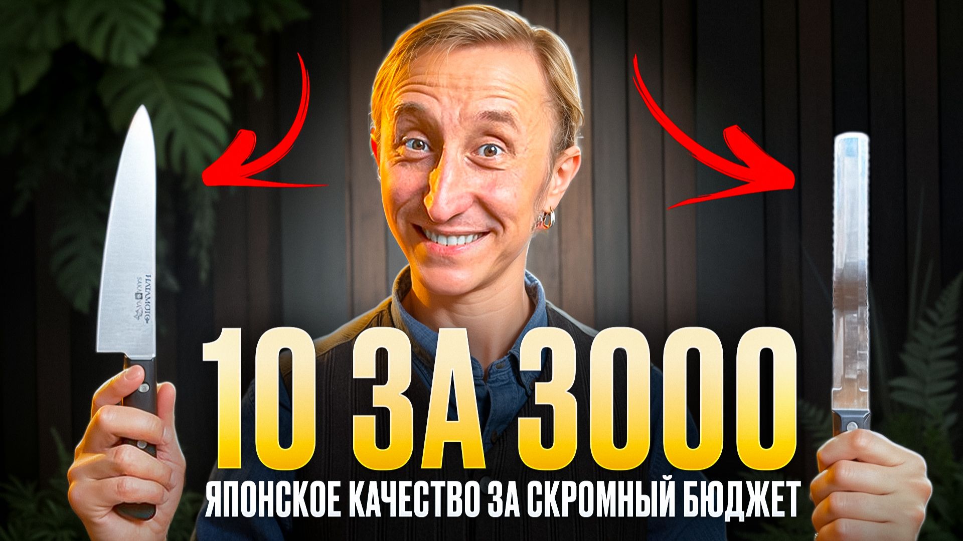 Японские ножи до 3000р Топ-10 недорогих моделей. смотреть онлайн