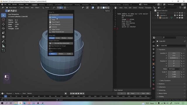 2 Blender keymaps and basic operations смотреть онлайн