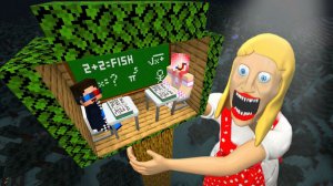 👨🏫ПОСТРОИЛИ ШКОЛУ НА ДЕРЕВЕ И СПРЯТАЛИСЬ ОТ УЧИЛКИ В МАЙНКРАФТ! ШЕДИ И ЛЕСКА MINECRAFT