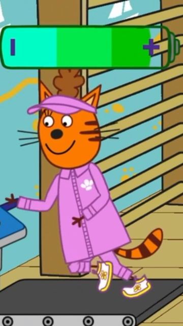 Три Кота — Спортзал | Мультфильм для Детей смотреть онлайн