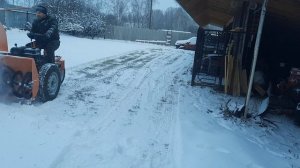 ШНЕКОРОТОР! Испытания.