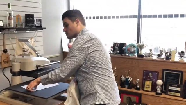 Как работать с бумагой T.One для светлых футболок