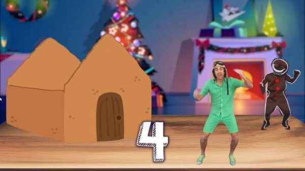 Gingerbread cookie dance