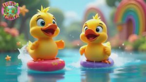 Веселая детская песенка про УТЯТ. Мультик про утят