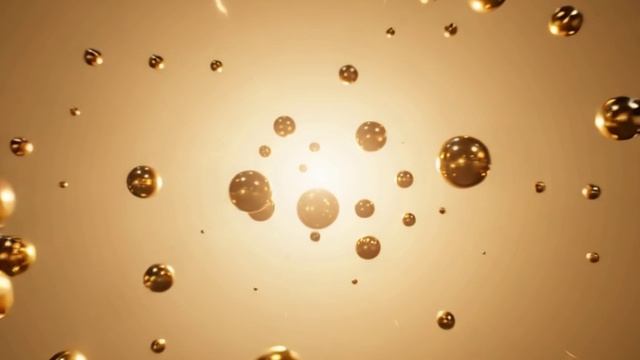 Футаж. Шары золотые. смотреть онлайн