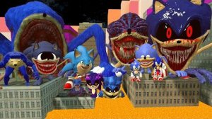 МУЛЬТИК СОНИК ИКС В ЗАТЕРЯНОМ ГОРОДЕ И ЕГО СЕМЬЯ....