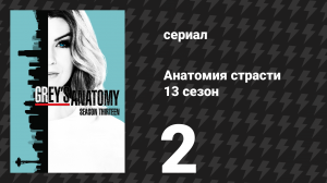 Анатомия страсти 13 сезон 2 серия (сериал, 2013)