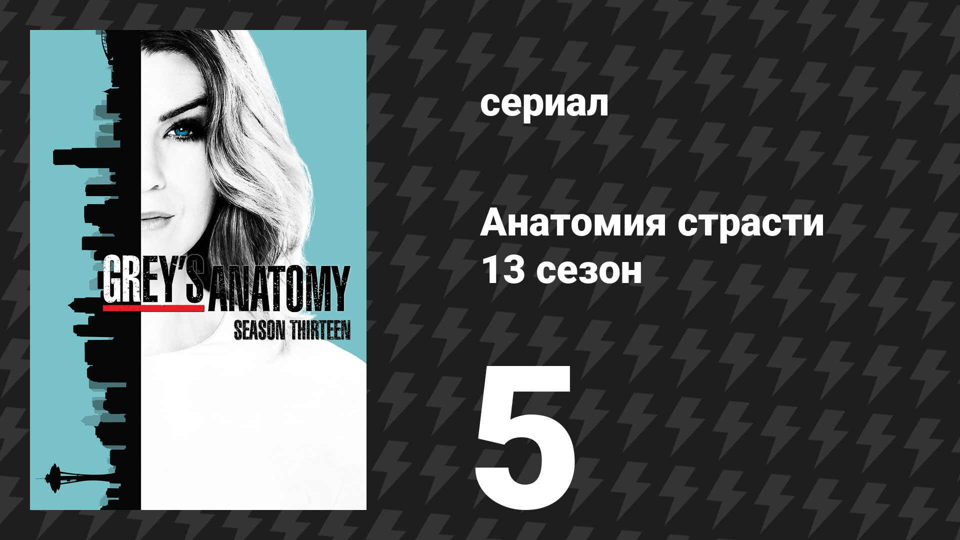 Анатомия страсти 13 сезон 5 серия (сериал, 2013)