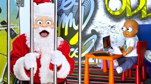 Я УКРАЛ ДЕДА МОРОЗА🎅 НОВОГО ГОДА НЕ БУДЕТ🎄 Катя, Макс веселая семейка! Куклы Барби СМЕШНЫЕ истории