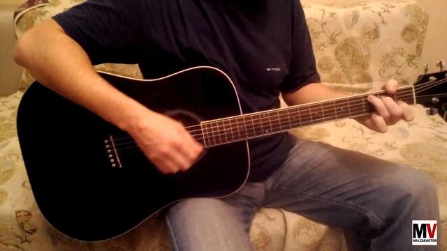 Я ПОДАРЮ ТЕБЕ РАССВЕТ - Malex&Victor. Песня на гитаре. смотреть онлайн