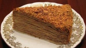 Торт «Шоколадный Наполеон»