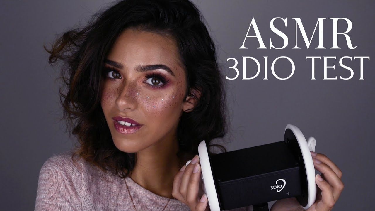 ASMR 3DIO TEST (Ear brushing, Ear tapping, Finger Flutter, Ear cupping, Ear touching..)| ASMR Glow смотреть онлайн