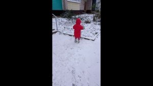 Прогулка по первому снегу