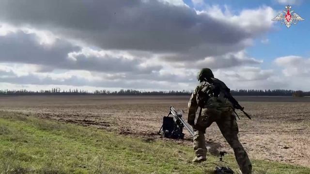 Боевая работа расчета БпЛА Zala