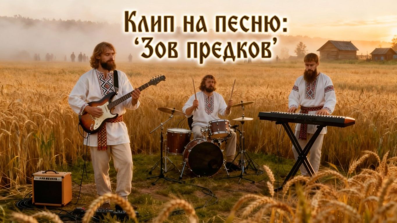 Клип на песню "Зов предков" | Новая русская музыка | Диванников смотреть онлайн