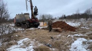 Колодец буром