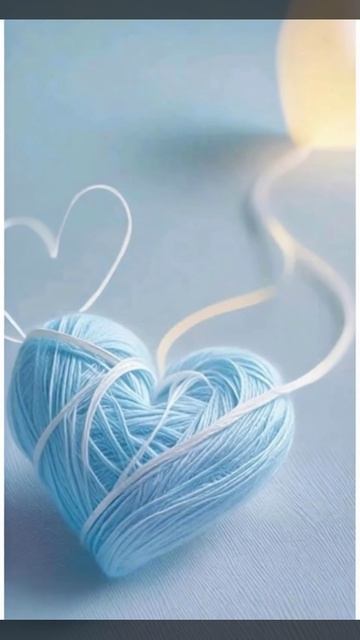 Сердце вязаное. Футаж. смотреть онлайн