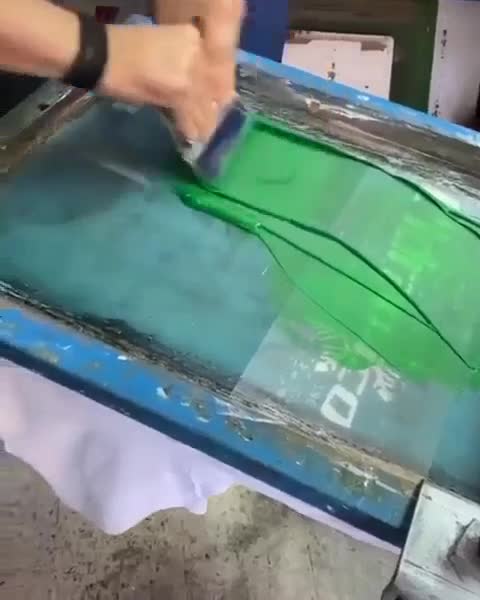 Принцип нанесения принта на футболку. смотреть онлайн