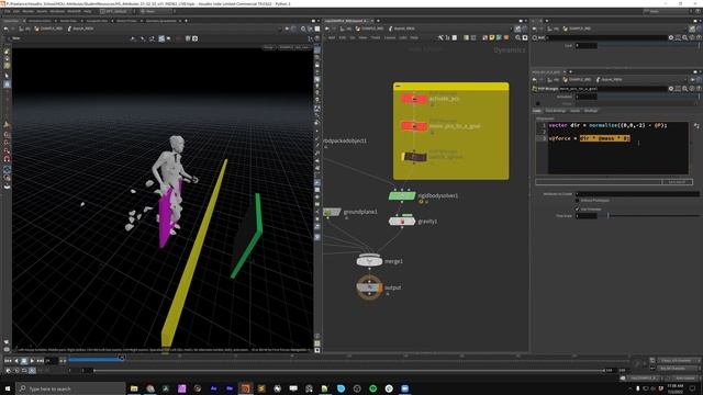 Chapter 17 - RBD Simulation - 13. Ignore Collision Object смотреть онлайн